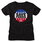 Ferris Bueller's Day Off - Save Ferris Badge Women's T-Shirt
