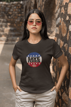 Ferris Bueller's Day Off - Save Ferris Badge Women's T-Shirt