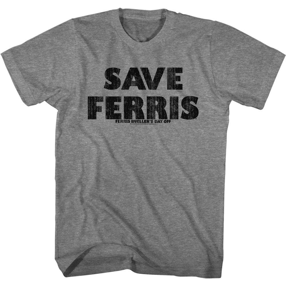 Ferris Bueller's Day Off - Save Ferris Slim Fit T-Shirt
