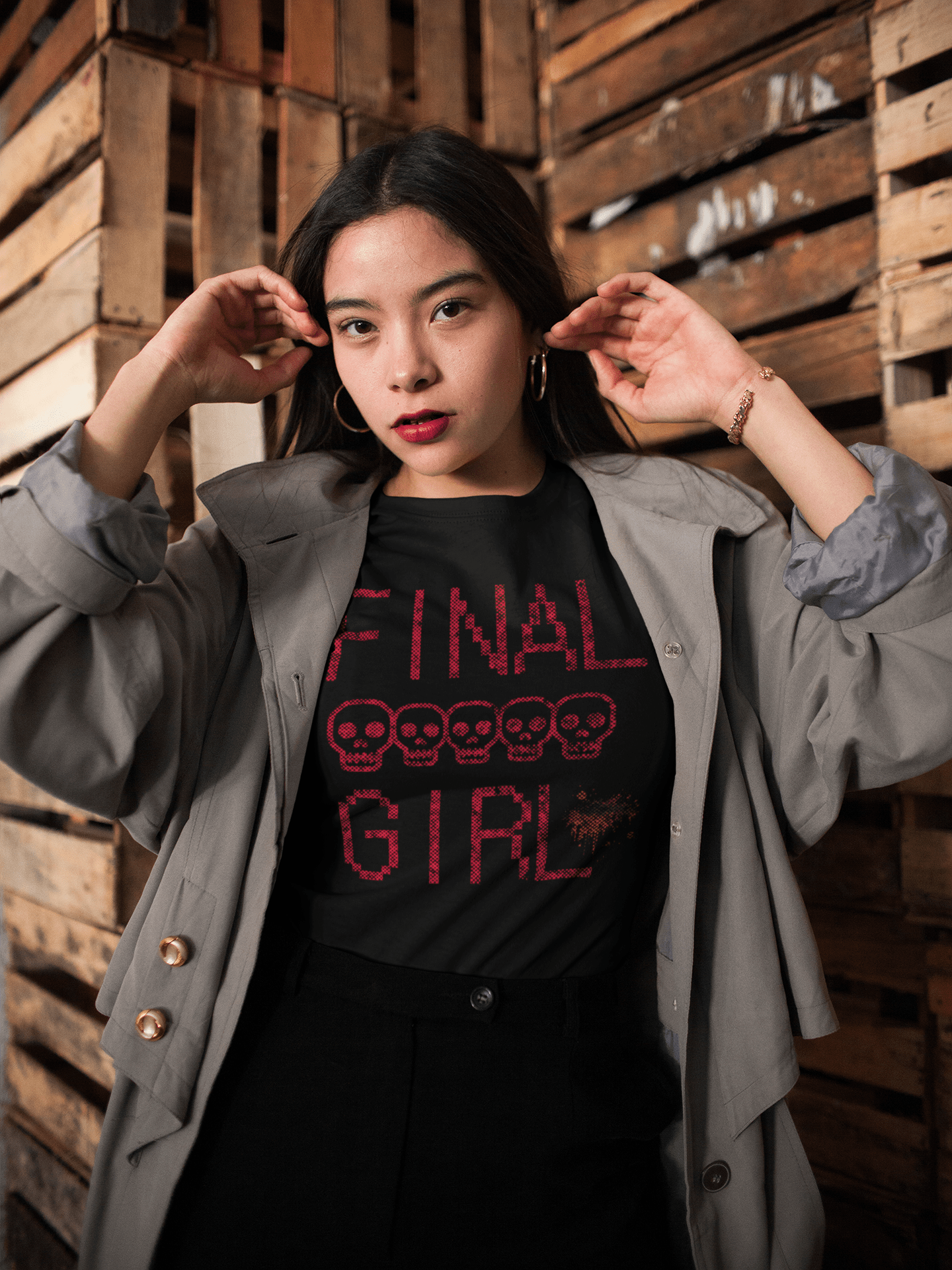 Final Girl Horror Movie Women's T-Shirt