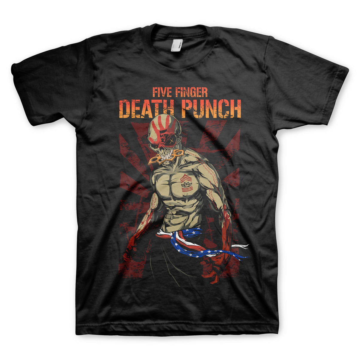 Shirt Five Finger Death Punch Patriotic Official T-Shirt
