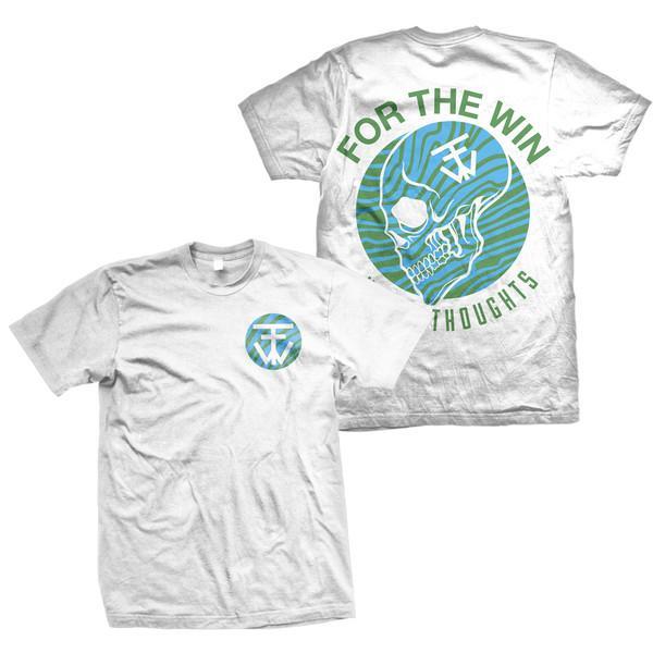 For The Win Heavy Thoughts White T-Shirt