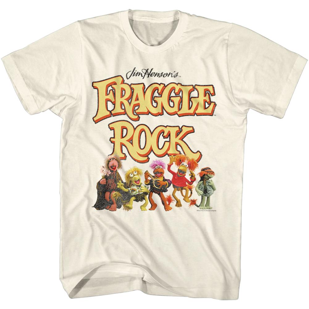 Fraggle Rock - Fraggies and Logo Slim Fit T-Shirt