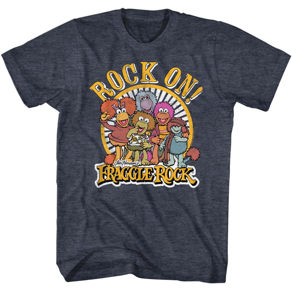 Fraggle Rock - Rock On Slim Fit T-Shirt