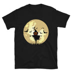 Black / S Full Moon Scarecrow Halloween Horror T-Shirt 6395499_474