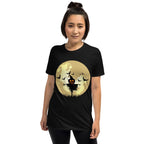 Full Moon Scarecrow Halloween Horror T-Shirt