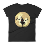 Full Moon Scarecrow Halloween Horror Women's Premium T-shirt