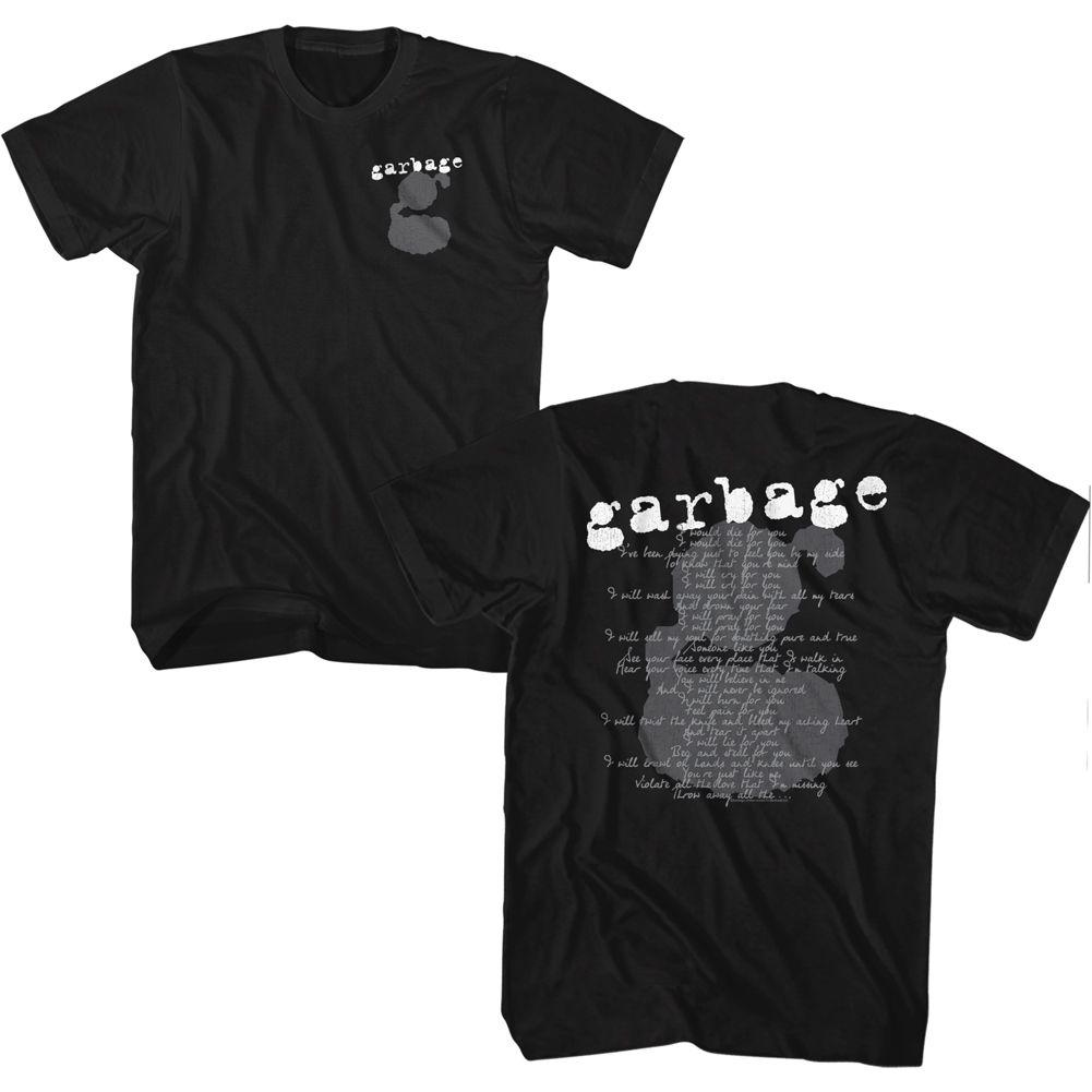 Garbage #1 Crush Lyrics Slim Fit T-Shirt