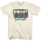 Garbage Panel Photo Slim Fit T-Shirt