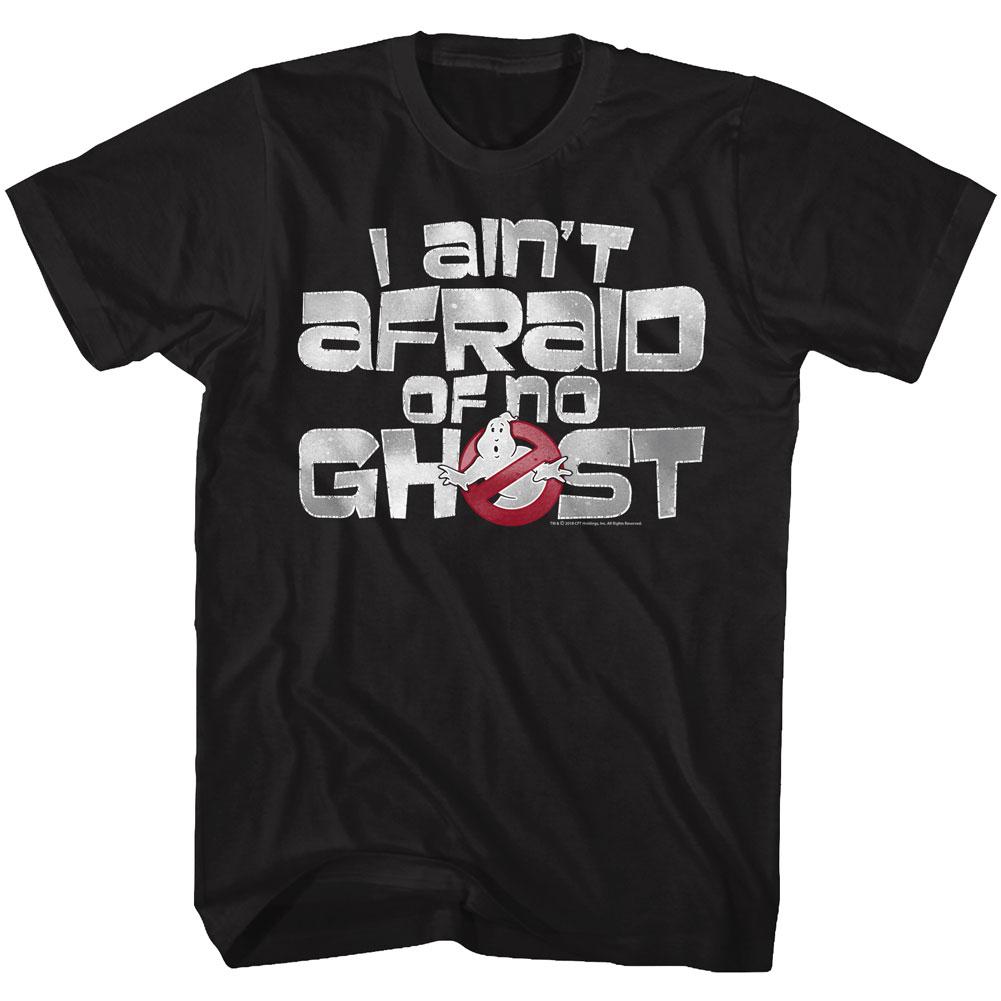 Shirt Ghostbusters I Ain't Afraid of No Ghost Slim Fit T-Shirt