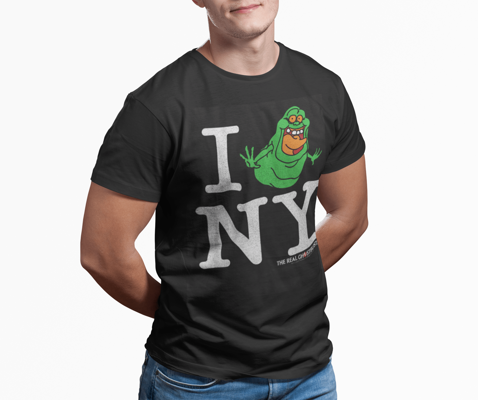 Ghostbusters I Slime New York Slimer T-Shirt