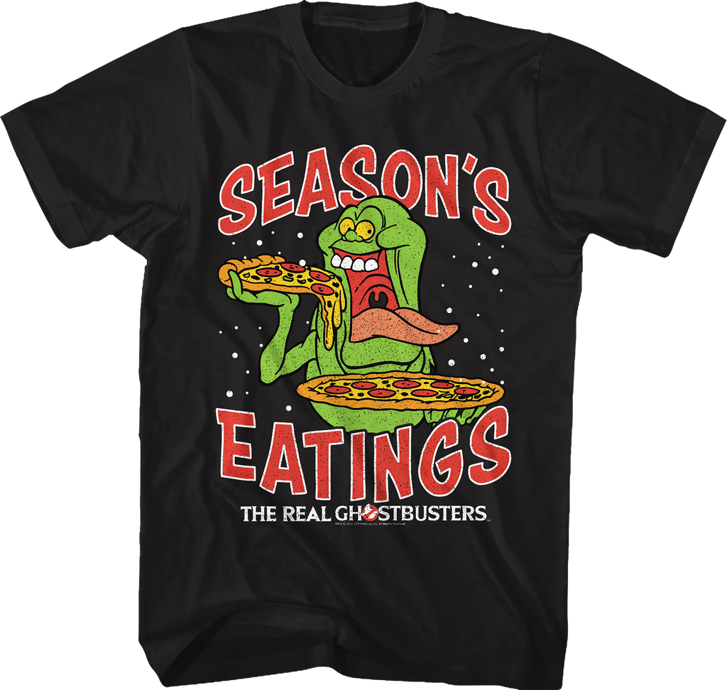 Ghostbusters Seasons Eating's Holiday T-Shirt