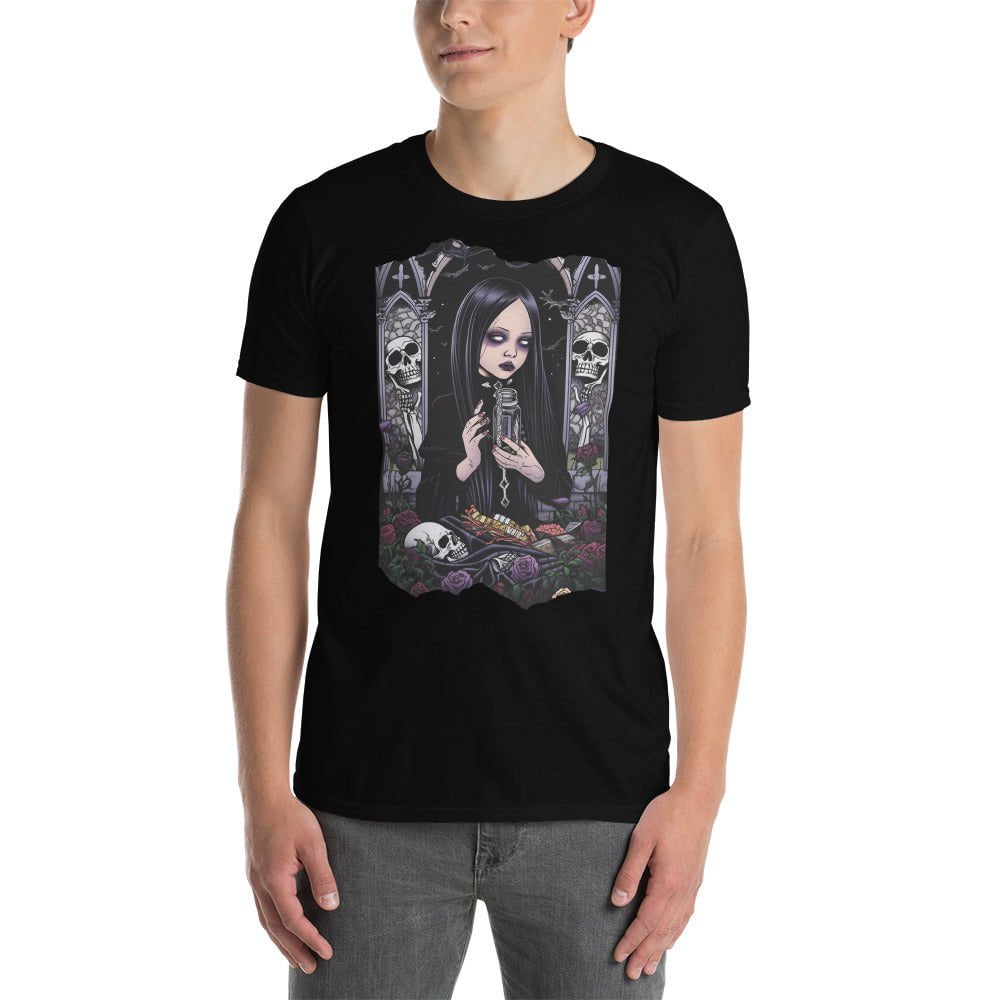 Gothic Nights in the Graveyard Short-Sleeve Unisex T-Shirt