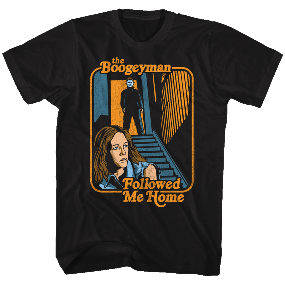 Shirt Halloween - Boogeyman Followed Me Home Slim Fit T-Shirt