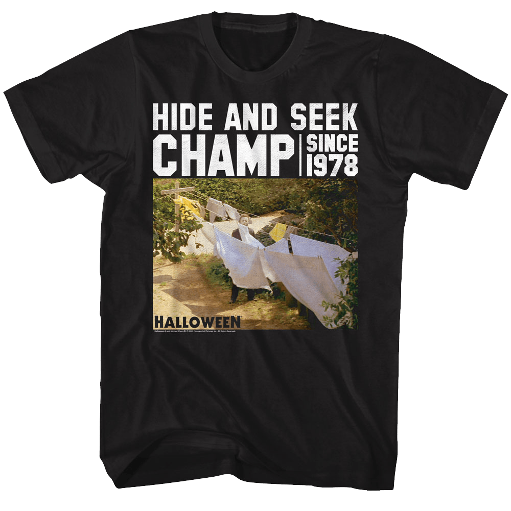 Shirt Halloween - Hide and Seek Champ Official Movie T-Shirt