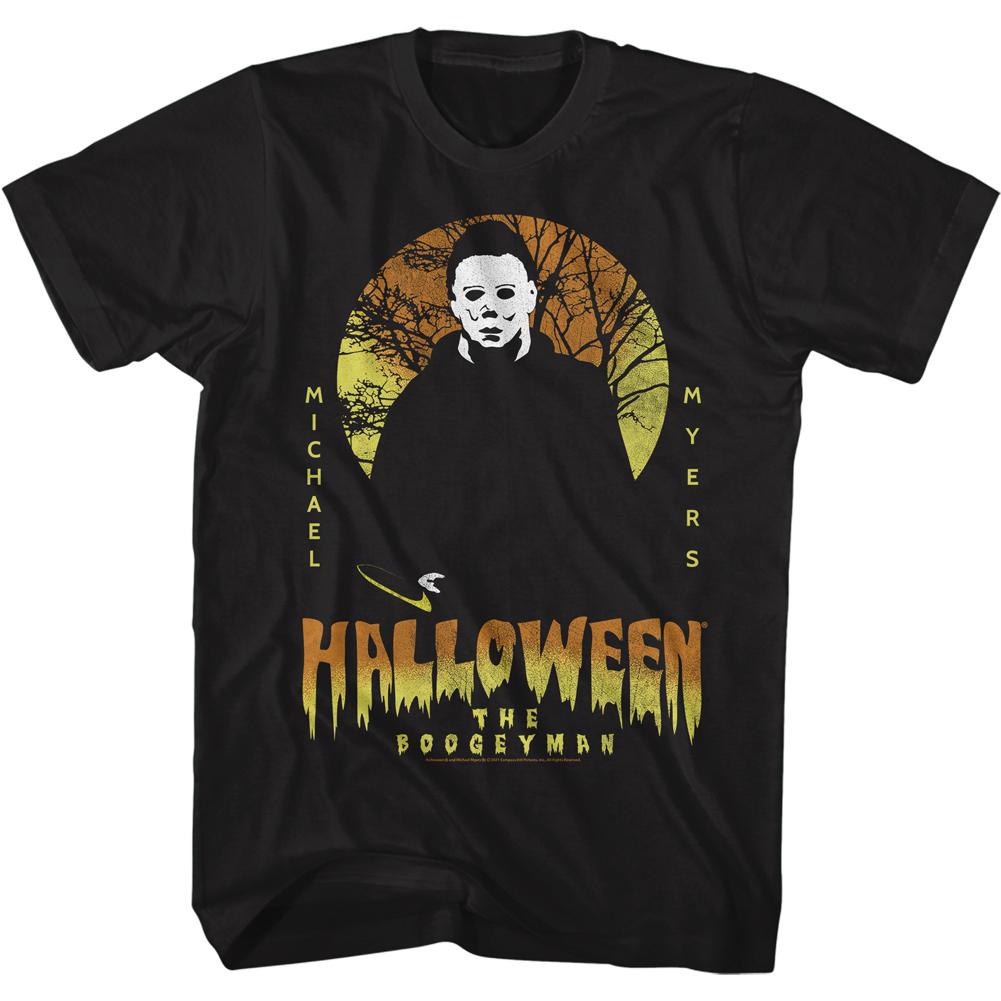 Shirt Halloween Movie Michael Myers The Boogeyman Slim Fit T-Shirt