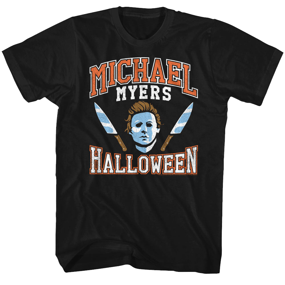 Shirt Halloween - Varsity Michael Official Movie T-Shirt