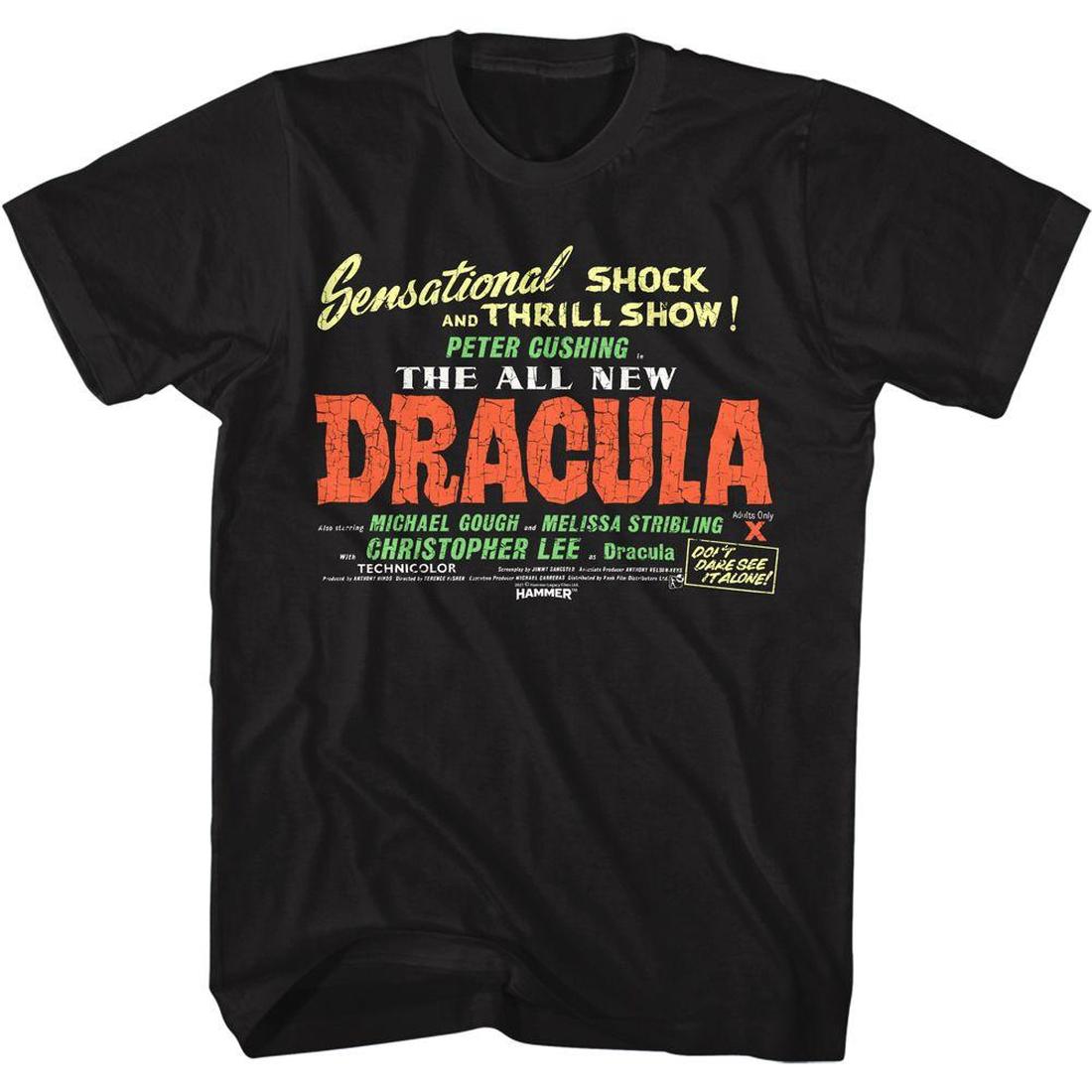 Hammer Horror - All New Dracula Slim Fit T-Shirt