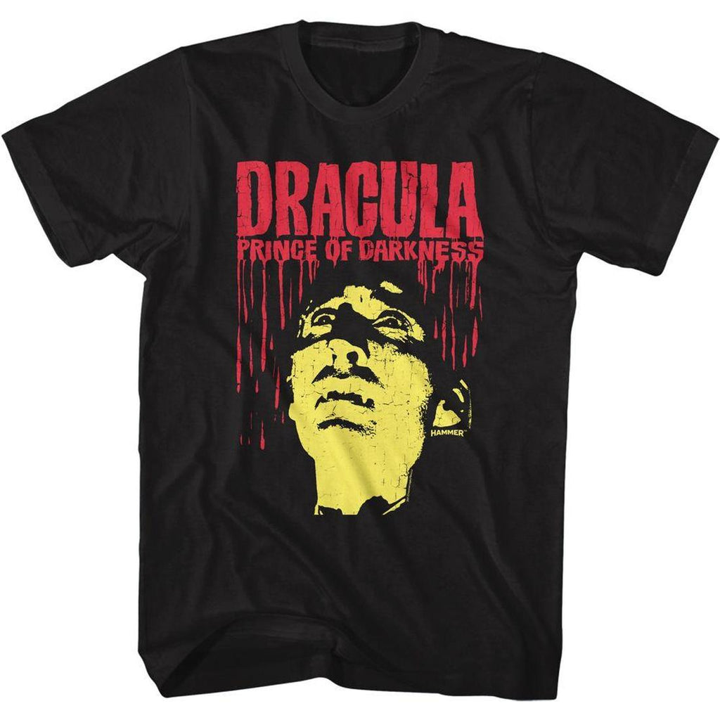 Hammer Horror - Dracula Blood Drip Logo Slim Fit T-Shirt