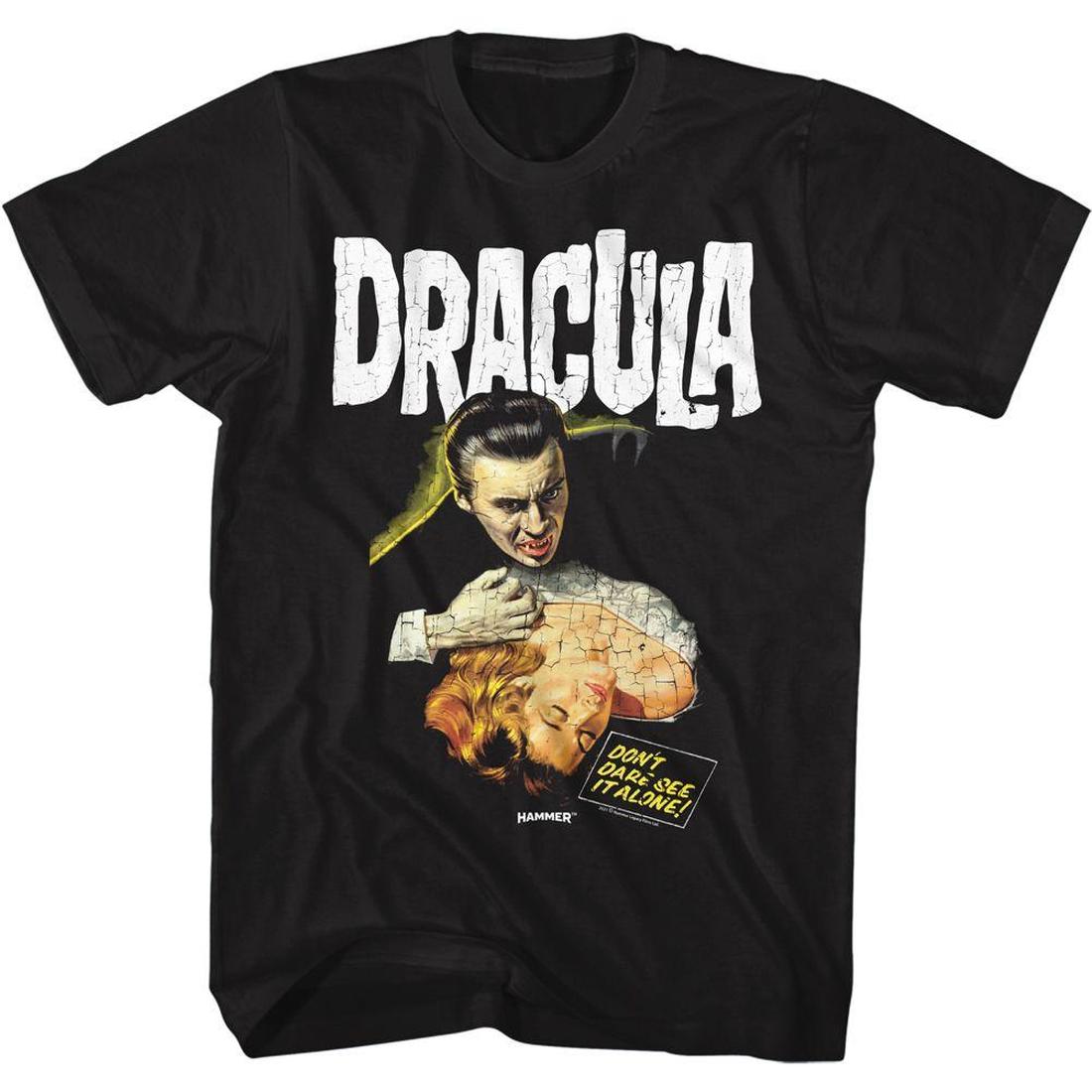 Hammer Horror - Dracula Don't Dare Slim Fit T-Shirt