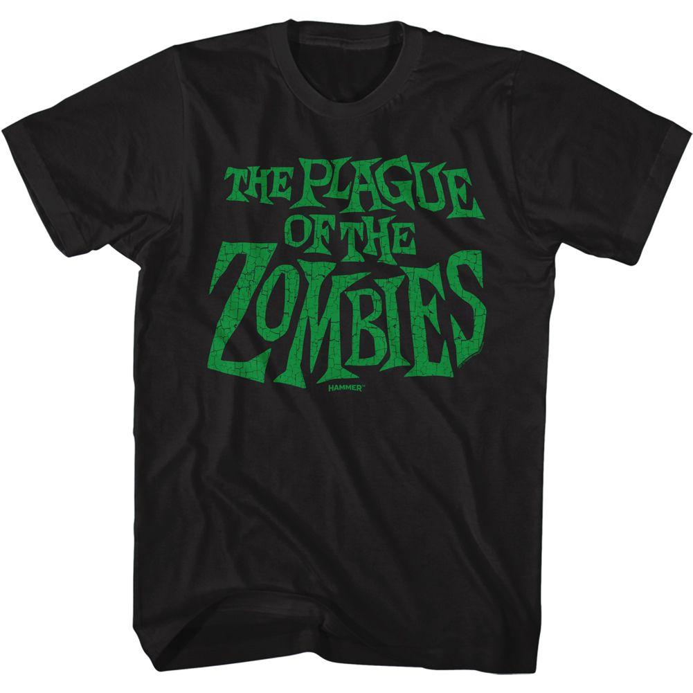 Shirt Hammer Horror - Plague of the Zombies Logo Slim Fit T-Shirt