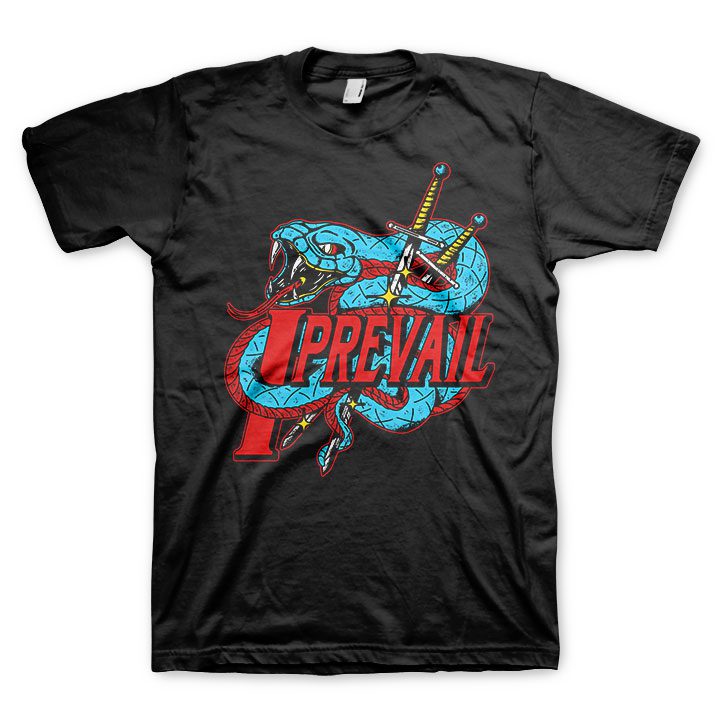 Shirt I Prevail Snake Sword Official T-Shirt