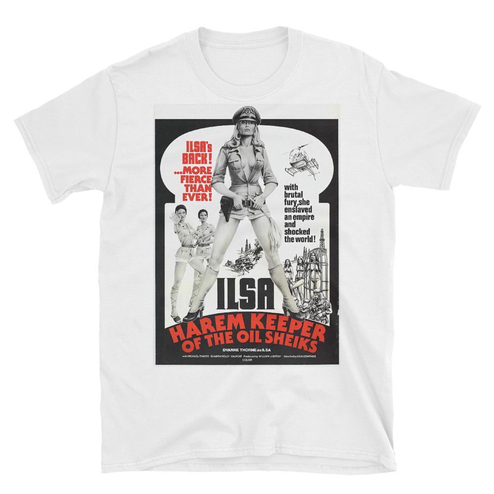 White / S Ilsa Harem Keeper of the Oil Sheiks T-Shirt 2328934