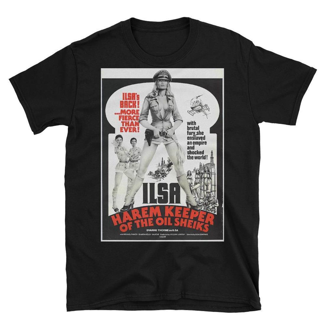 Black / S Ilsa Harem Keeper of the Oil Sheiks T-Shirt 8615898