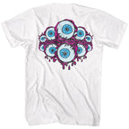 Incubus - Eyeballs White Slim Fit T-Shirt