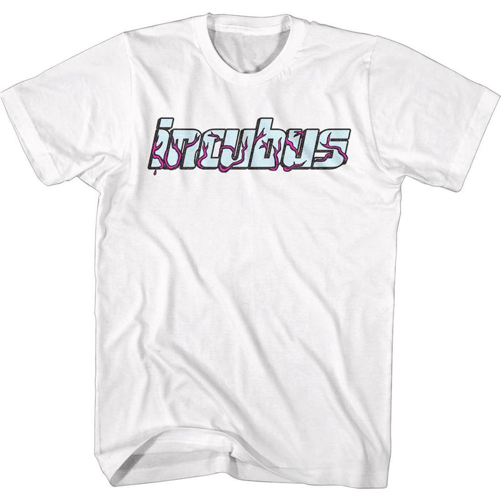 Incubus - Eyeballs White Slim Fit T-Shirt