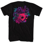 Incubus - Octopus Skull Black Slim Fit T-Shirt
