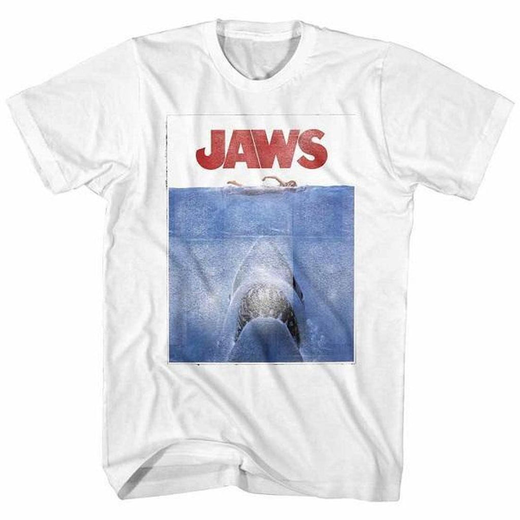 Jaws Japan Poster White Slim Fit T-Shirt