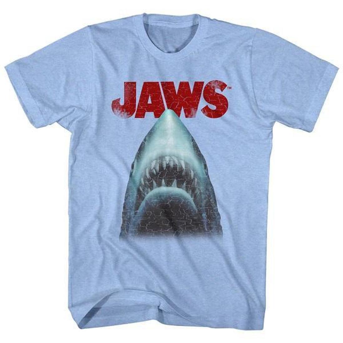 Jaws Stressed Out Blue T-Shirt