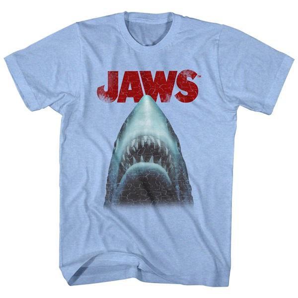  Jaws Stressed Out Blue T-Shirt