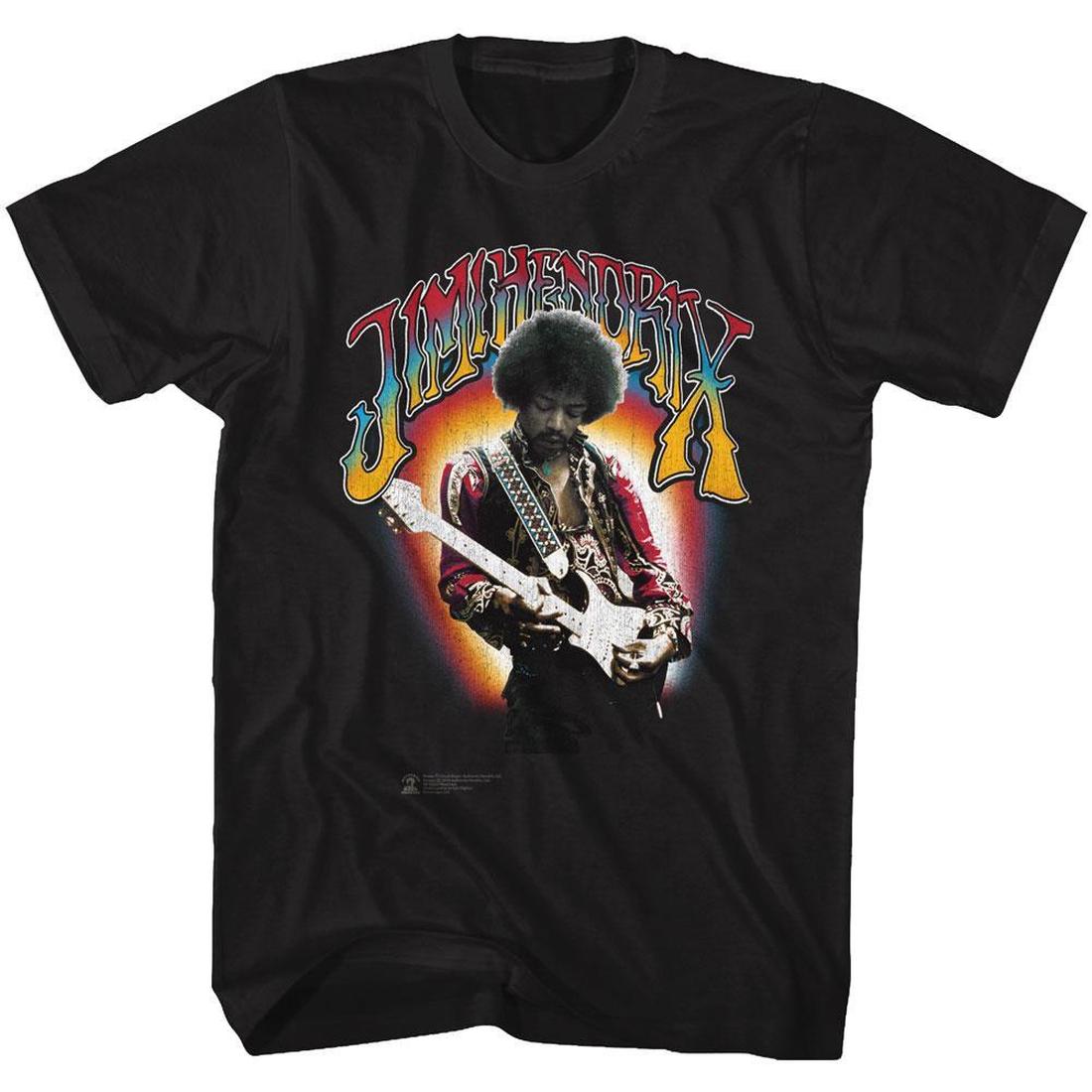 Jimi Hendrix Psychedelic Logo T-Shirt