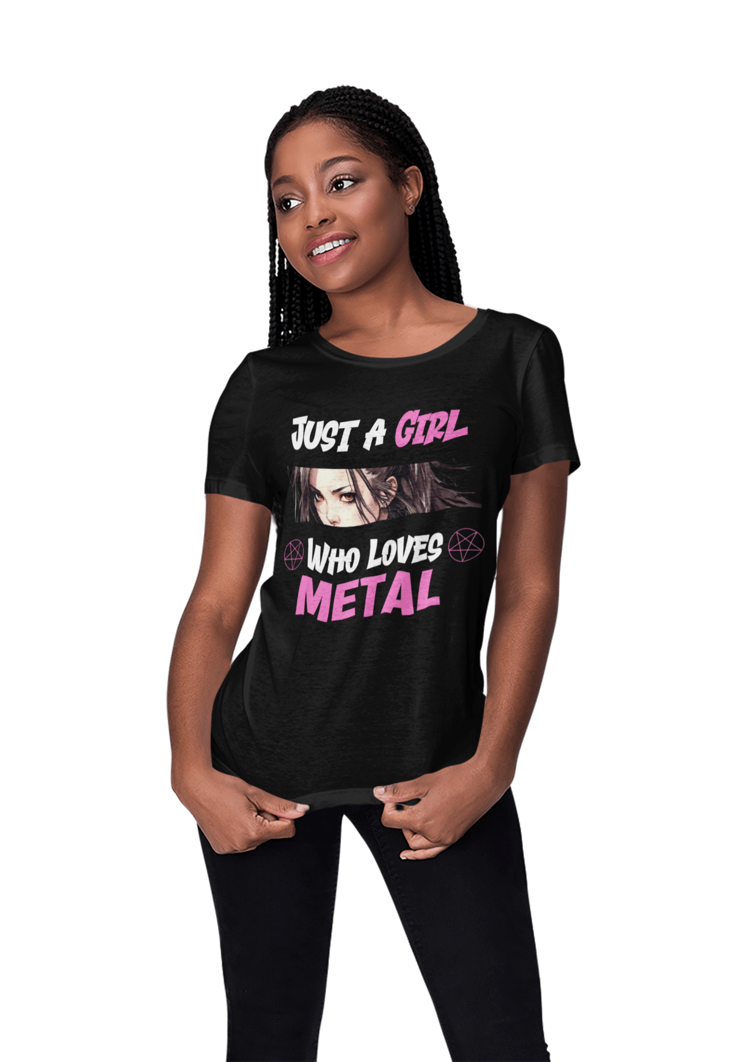 Just a Girl Who Loves Metal Women's T-Shirt