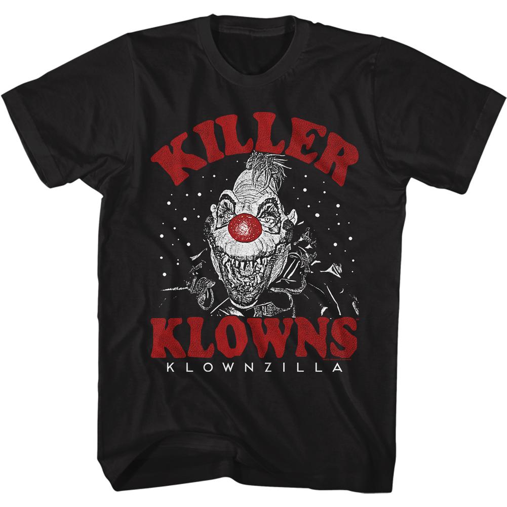 Killer Klowns From Outer Space Klownzilla Slim Fit T-Shirt