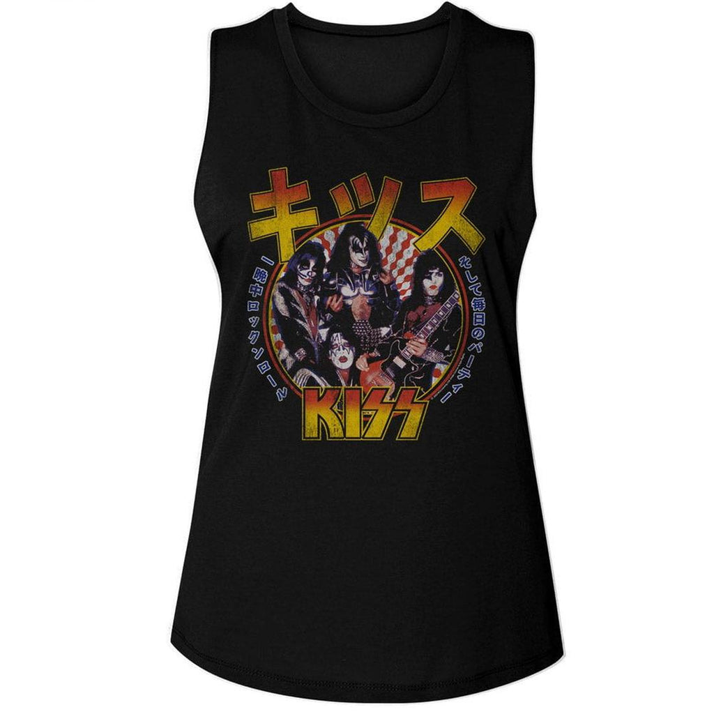 KISS All Night Japan Women's Tank Top