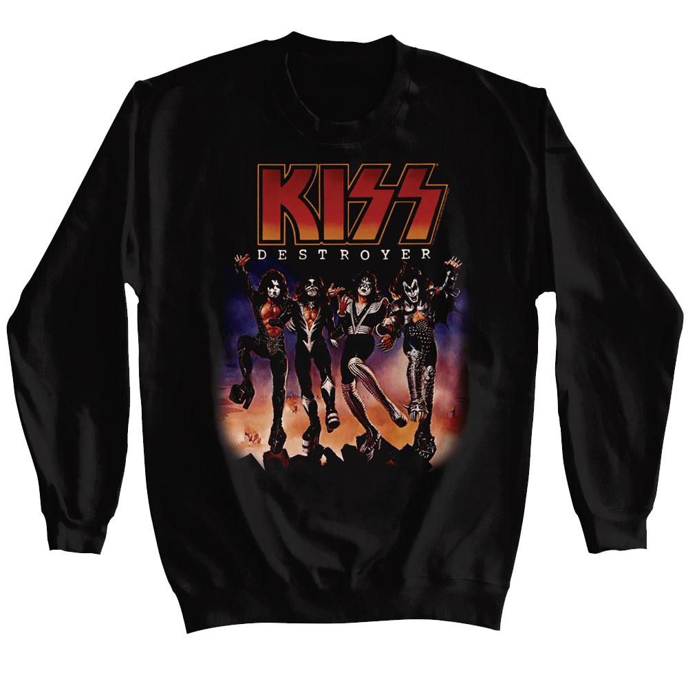 Shirt KISS - Destroyer Sweatshirt