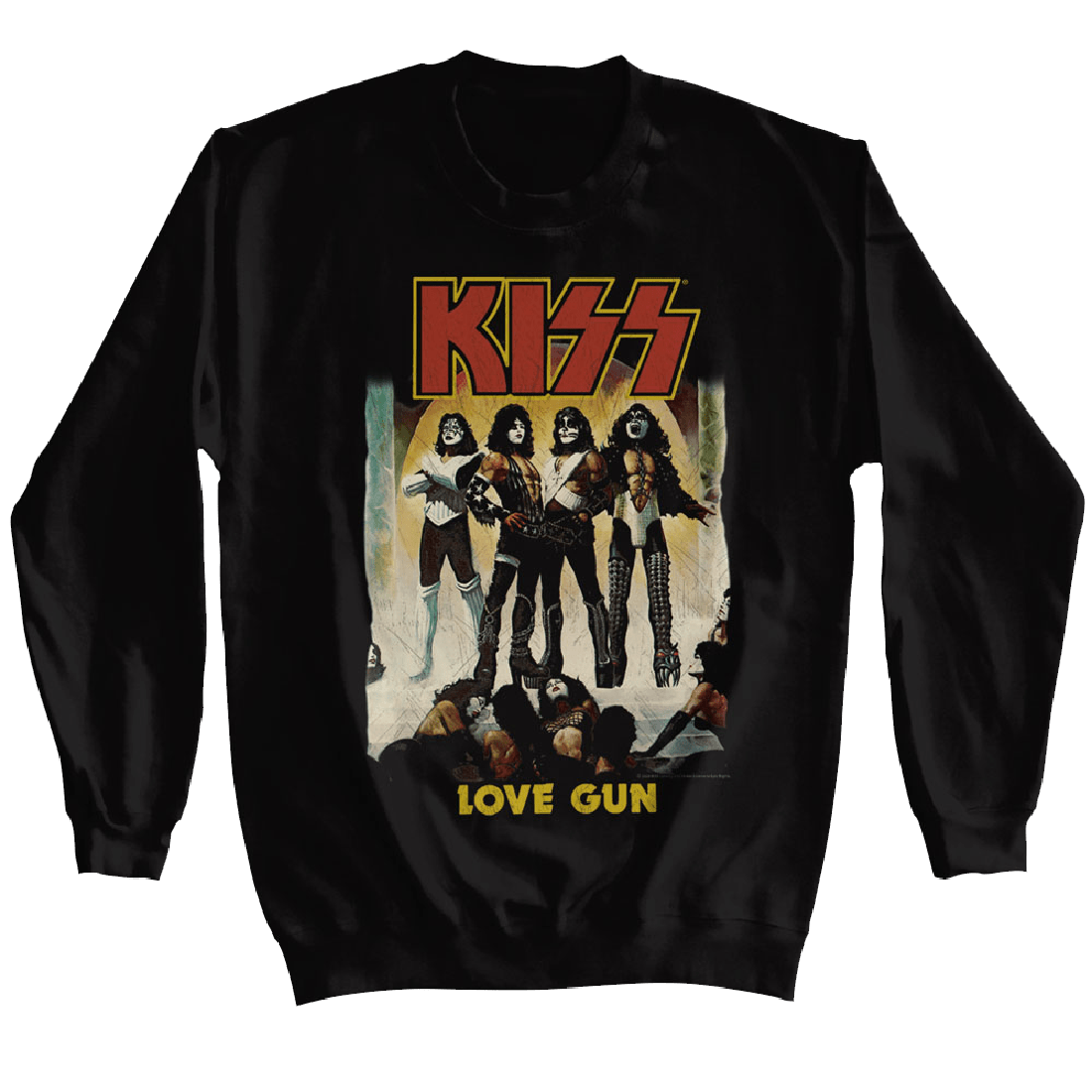 KISS - Love Gun Album Cover Sweatshirt