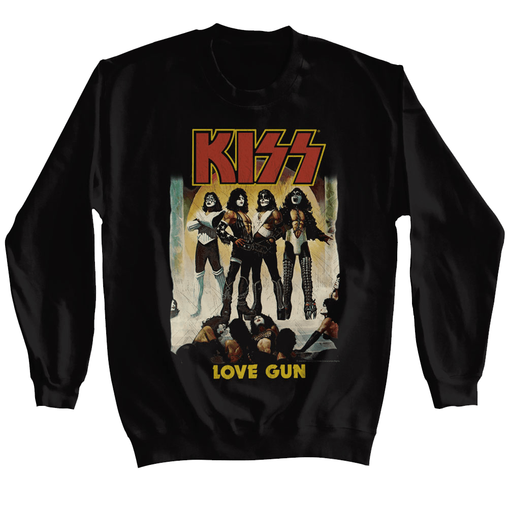 Shirt KISS - Love Gun Album Cover Sweatshirt