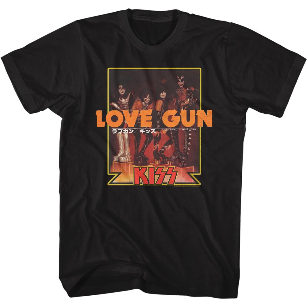 Shirt KISS Love Gun Japan T-Shirt