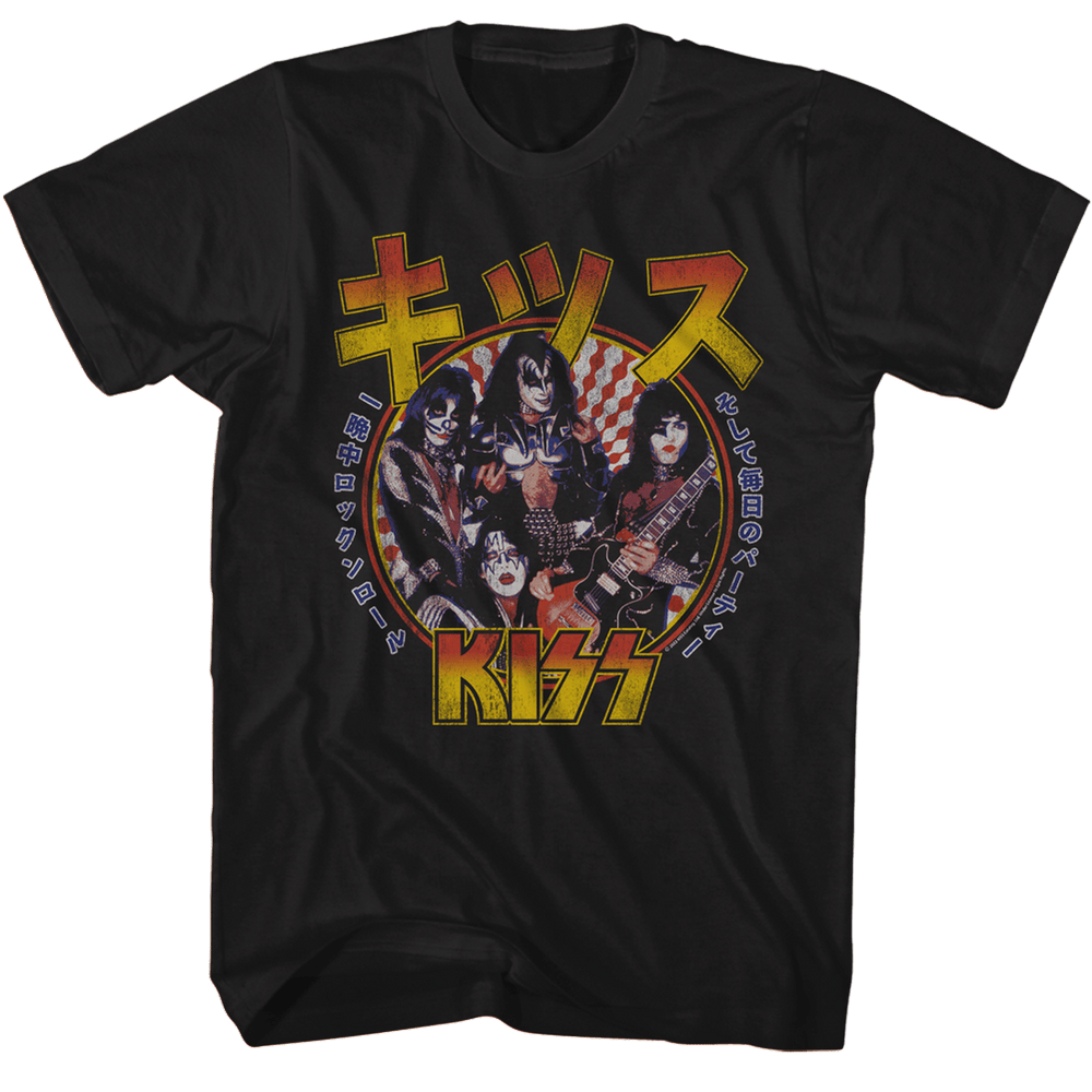 Shirt KISS - Rock n Roll Japan T-Shirt