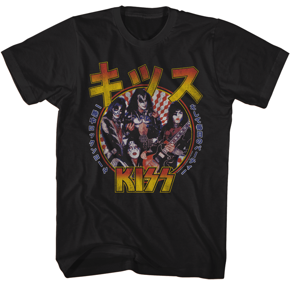 Shirt KISS - Rock n Roll Japan T-Shirt