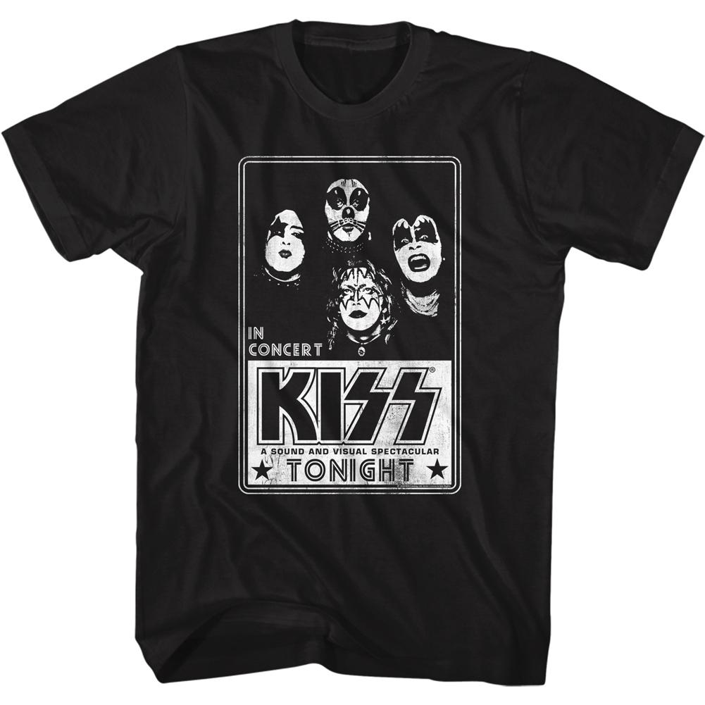 Shirt KISS Tonight In Concert Slim Fit T-Shirt