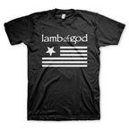 Lamb of God Flag Logo Official T-Shirt