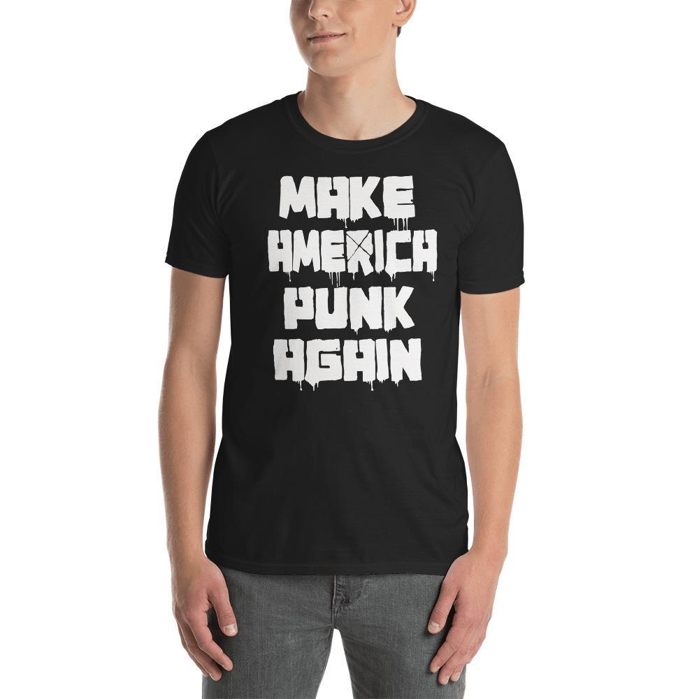 S Make America Punk Again Black T-Shirt