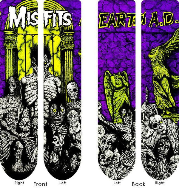 One Size Fits All Misfits Earth AD Socks MM-MST-01S