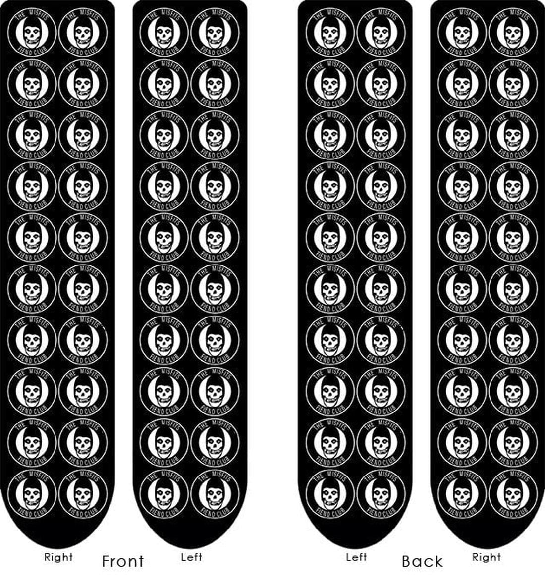 One Size Fits All Misfits Fiend Club All Over Print Socks MM-MST-02S