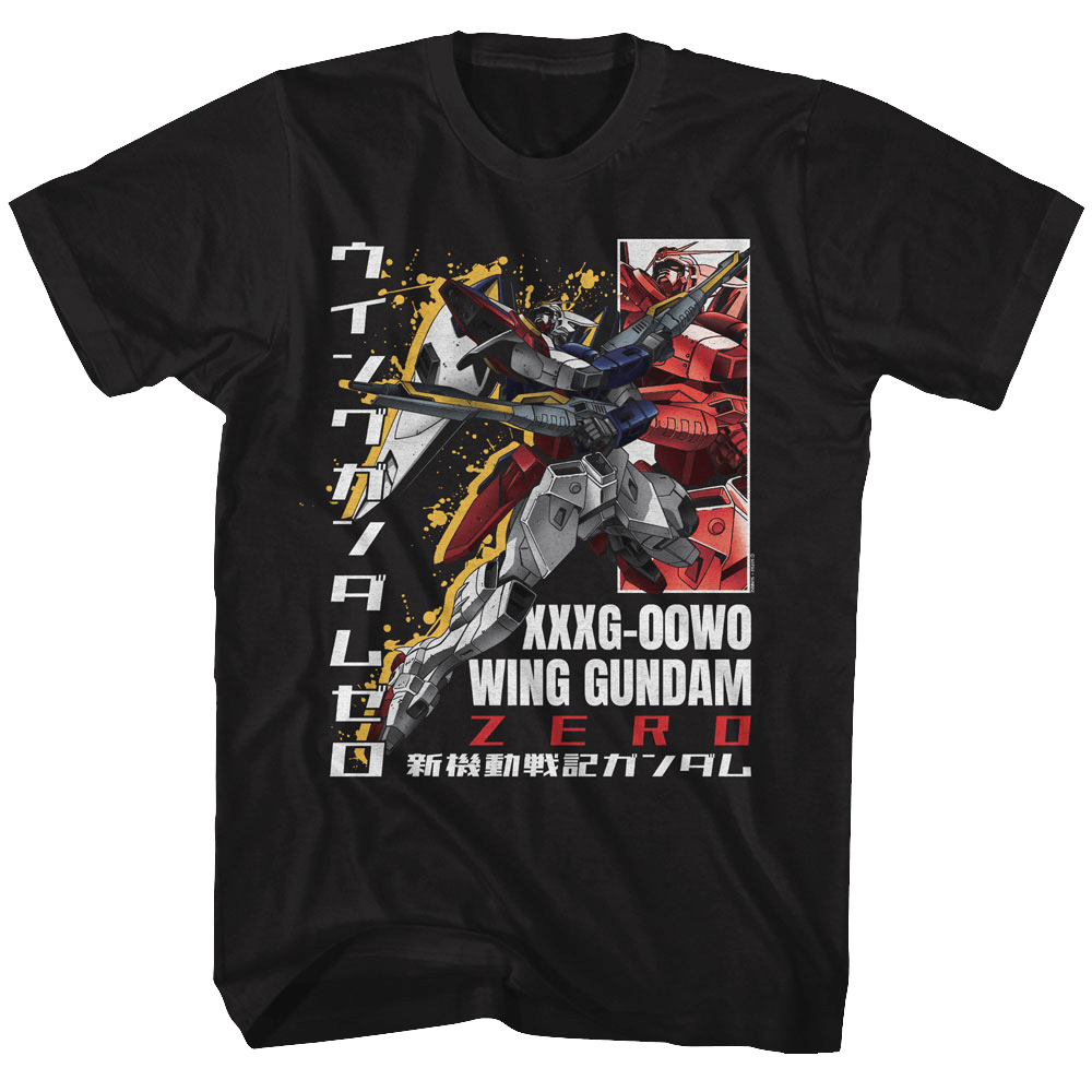 Shirt Mobile Suit Gundam - Wing Gundam Zero Official T-Shirt